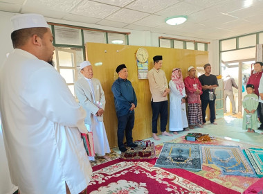 จัดกิจกรรมพิธีละหมาดฮายัตและดุอาร์ และพิธีเจริญพระพุทธมนต์ ... พารามิเตอร์รูปภาพ 53