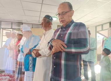 จัดกิจกรรมพิธีละหมาดฮายัตและดุอาร์ และพิธีเจริญพระพุทธมนต์ ... พารามิเตอร์รูปภาพ 42